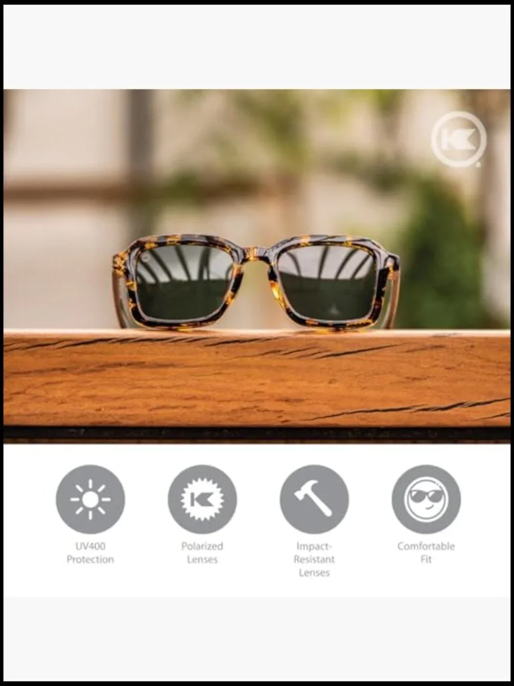 Polarized Sunglasses with Polycarbonate Frame, UV400 Protection - Picture 2 of 7